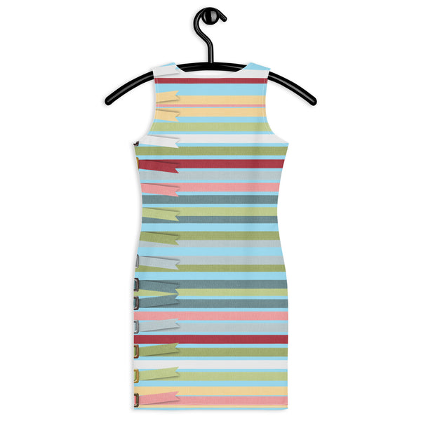 Bodycon dress in eye colors