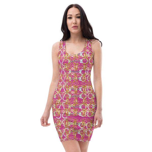 Bodycon dress in eye colors