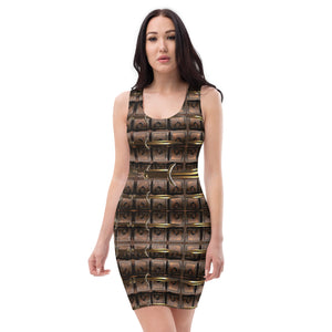 Bodycon dress in eye colors