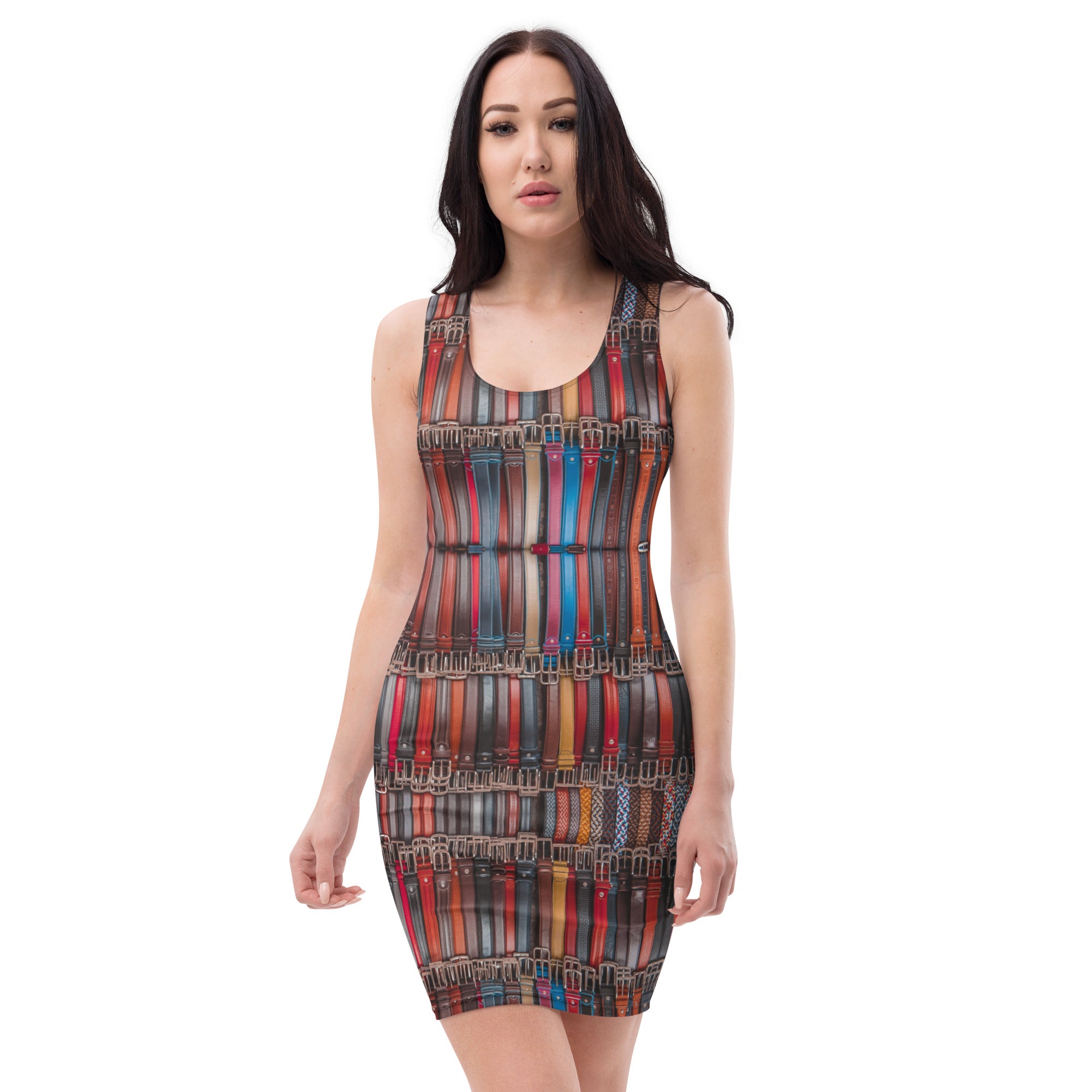 Bodycon dress in eye colors