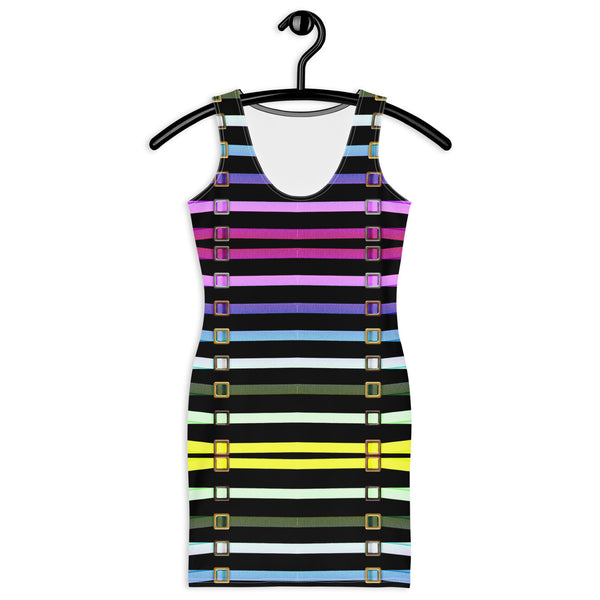 Bodycon dress in eye colors