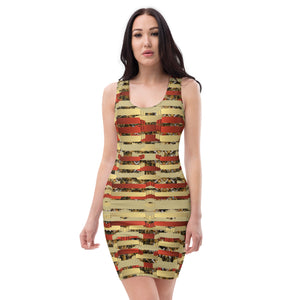 Bodycon dress in eye colors