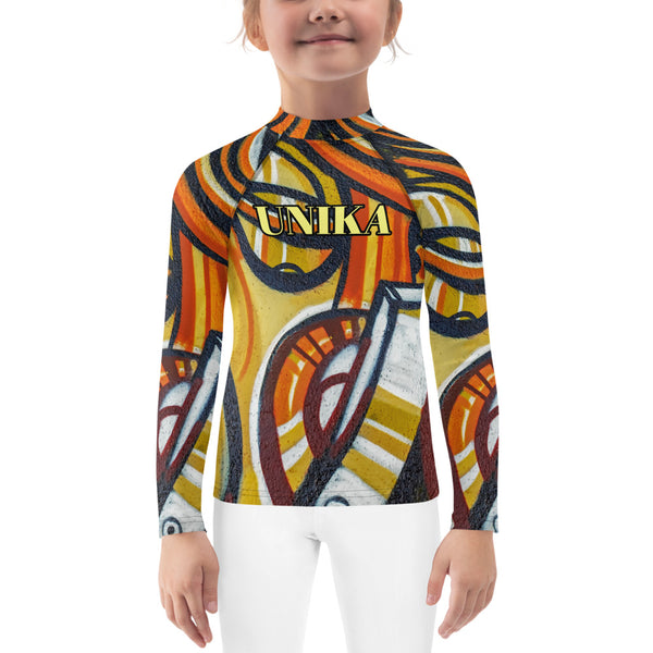 Kids Rash Guard in Eye Colors