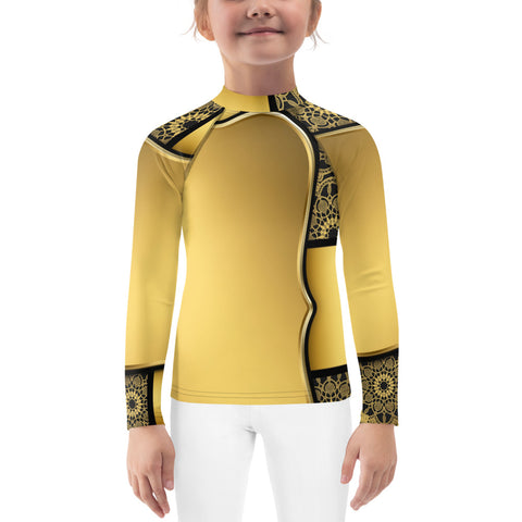 Kids Rash Guard in Eye Colors