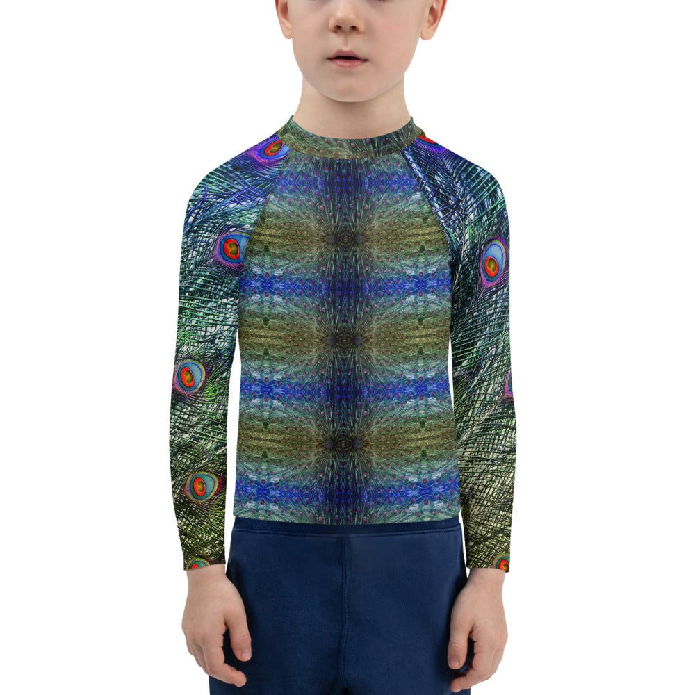 Kids Rash Guard in Eye Colors