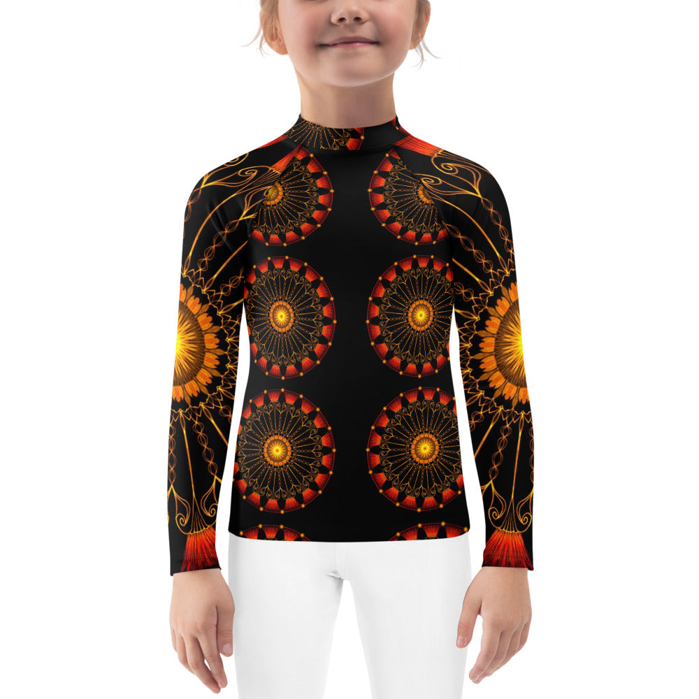 Kids Rash Guard in Eye Colors