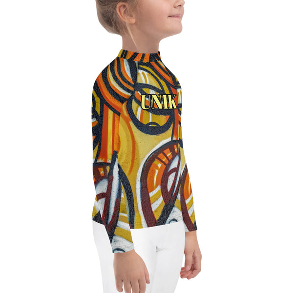 Kids Rash Guard in Eye Colors