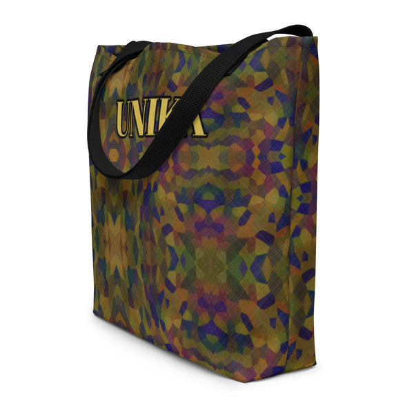 All-Over Print Large Tote Bag In Eye Colors