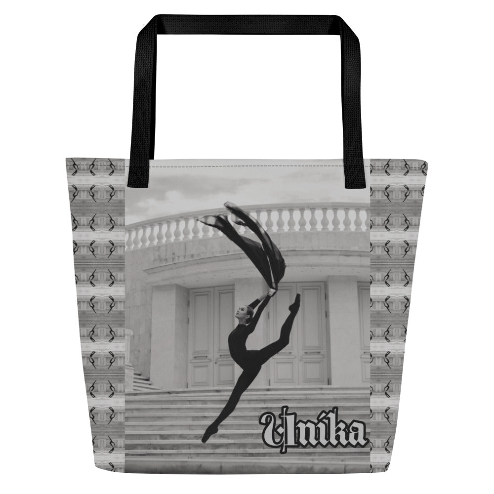 All-Over Print Large Tote Bag In Eye Colors