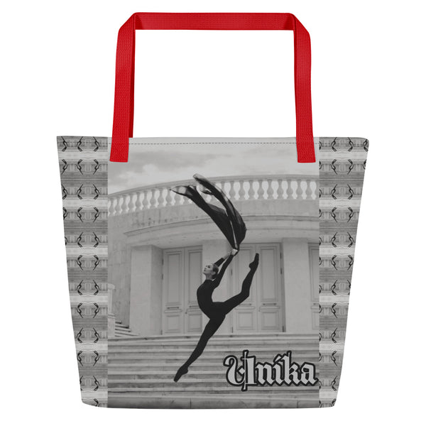 All-Over Print Large Tote Bag In Eye Colors