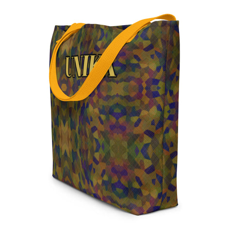 All-Over Print Large Tote Bag In Eye Colors