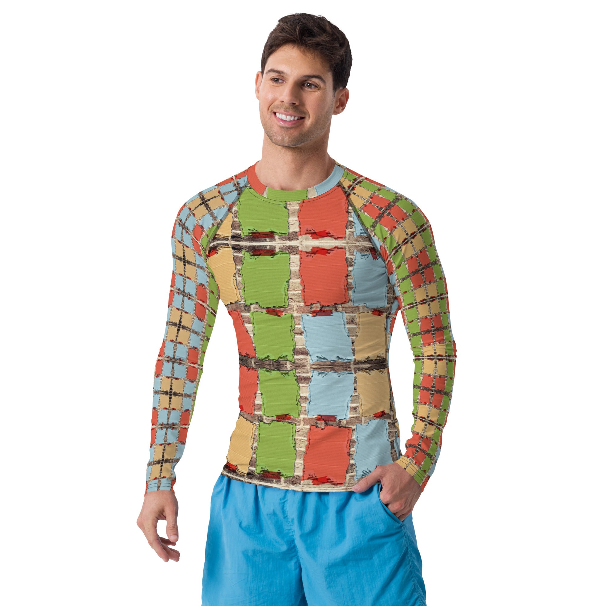 Men's Rash Guard in Eye Colors