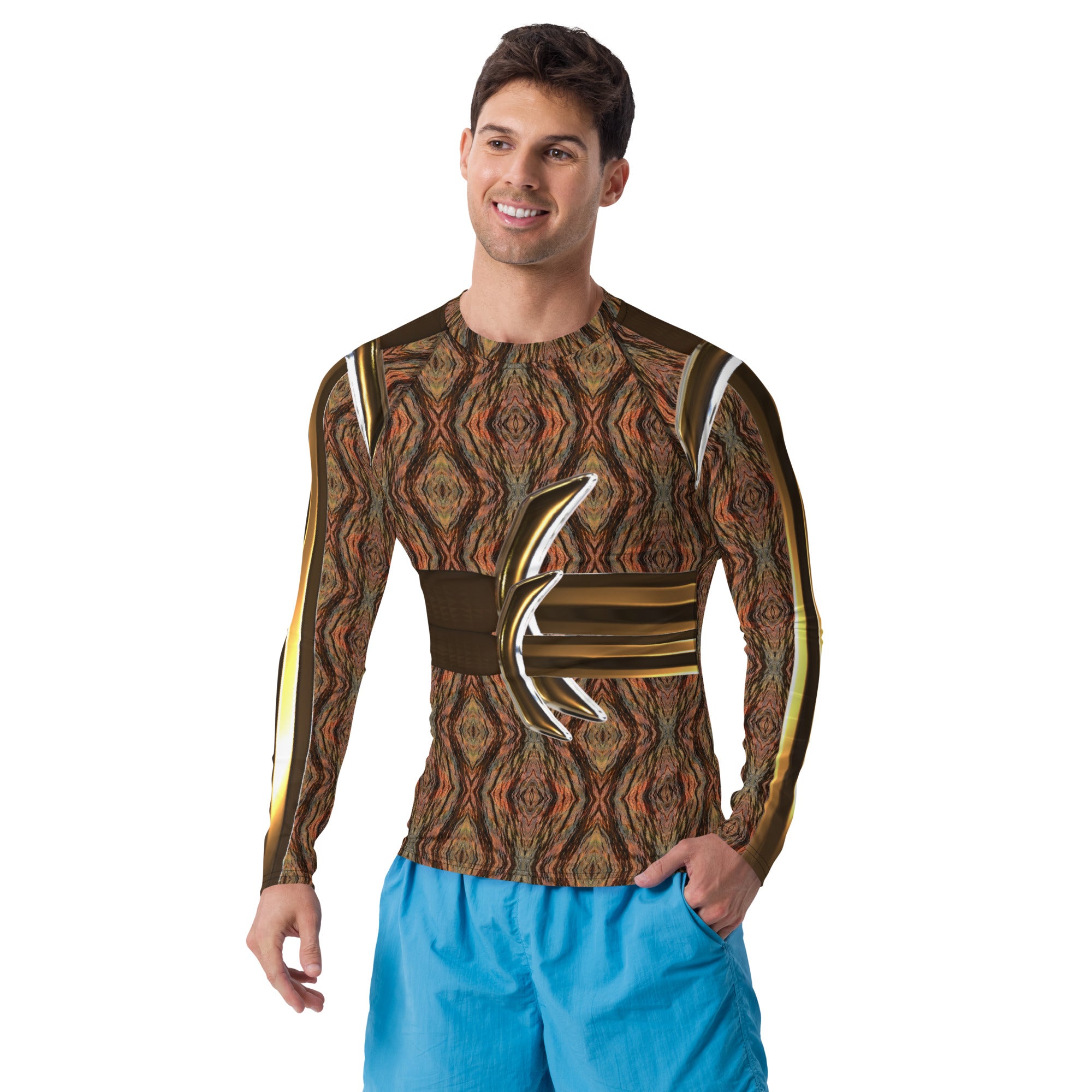 Men's Rash Guard in Eye Colors