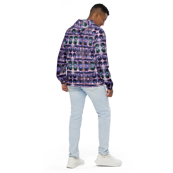 Men’s windbreaker in eye colors