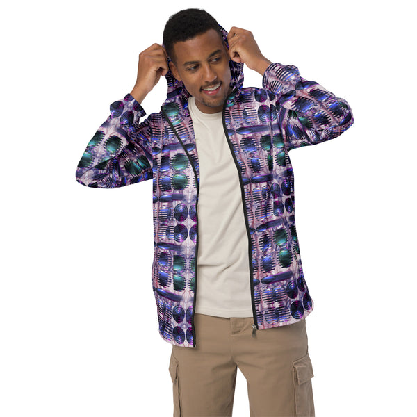 Men’s windbreaker in eye colors