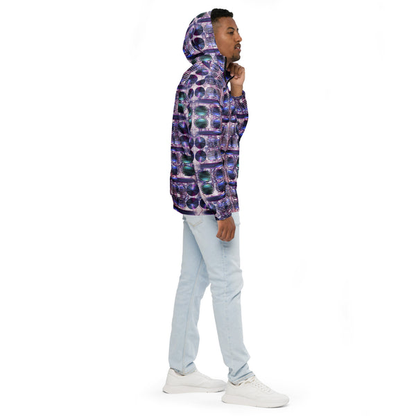 Men’s windbreaker in eye colors