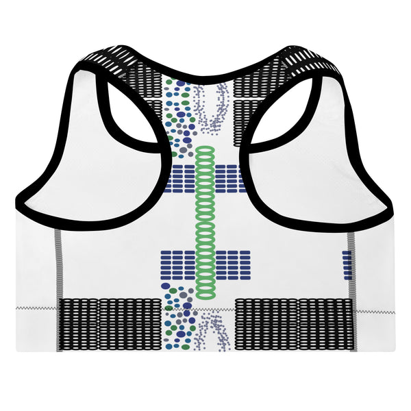 Padded Sports Bra in Eye Colors