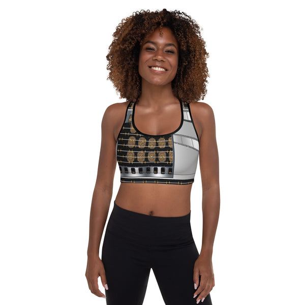 Padded Sports Bra in Eye Colors