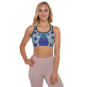 Padded Sports Bra in Eye Colors