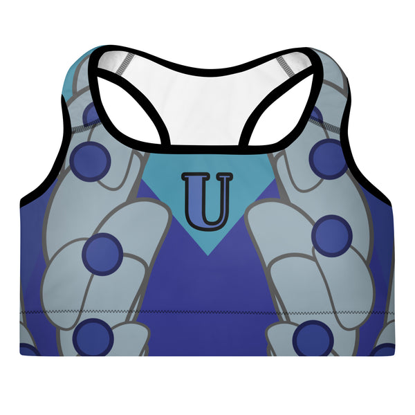 Padded Sports Bra in Eye Colors