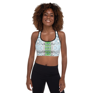 Padded Sports Bra in Eye Colors