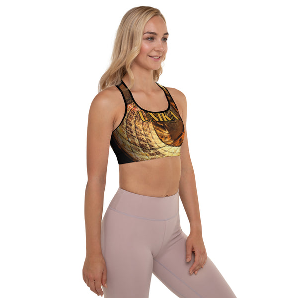 Padded Sports Bra in Eye Colors