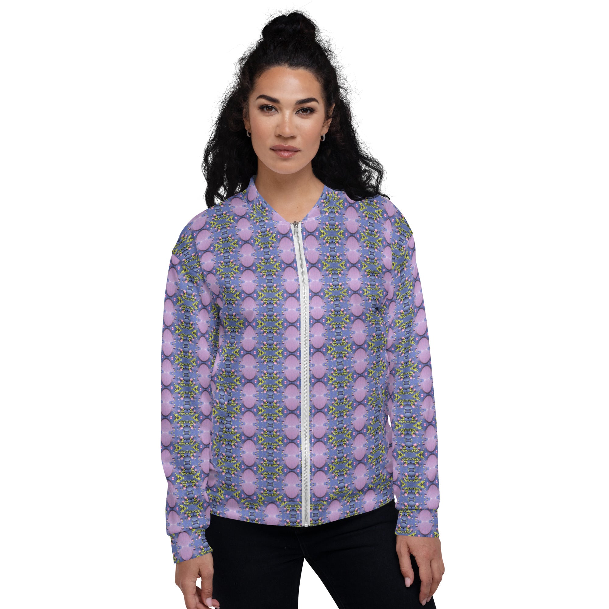 Unisex Bomber Jacket in Eye Colors