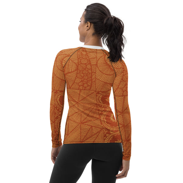 Women's Rash Guard in Eye Colors