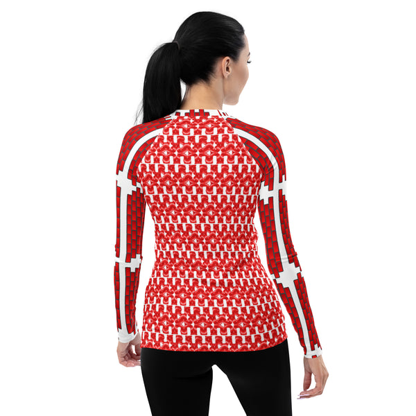 Women's Rash Guard in Eye Colors