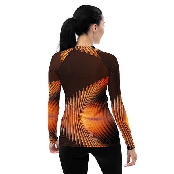 Women's Rash Guard in Eye Colors