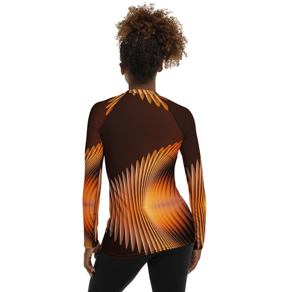 Women's Rash Guard in Eye Colors