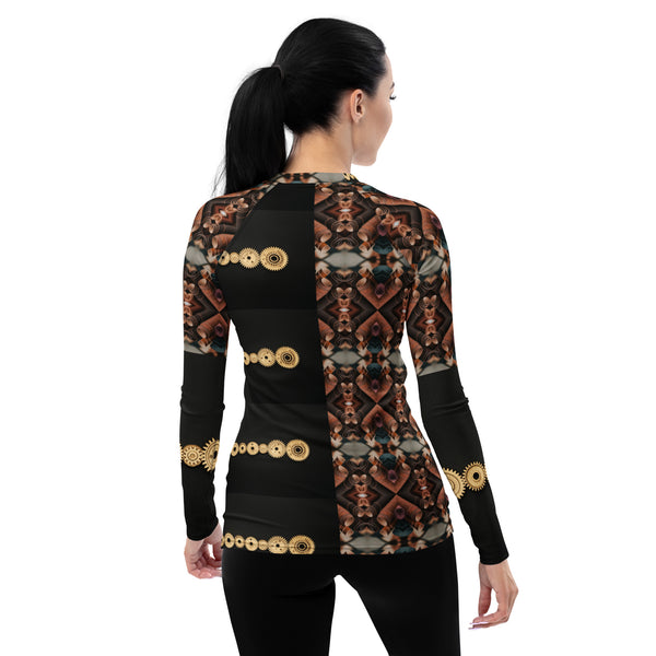 Women's Rash Guard in Eye Colors