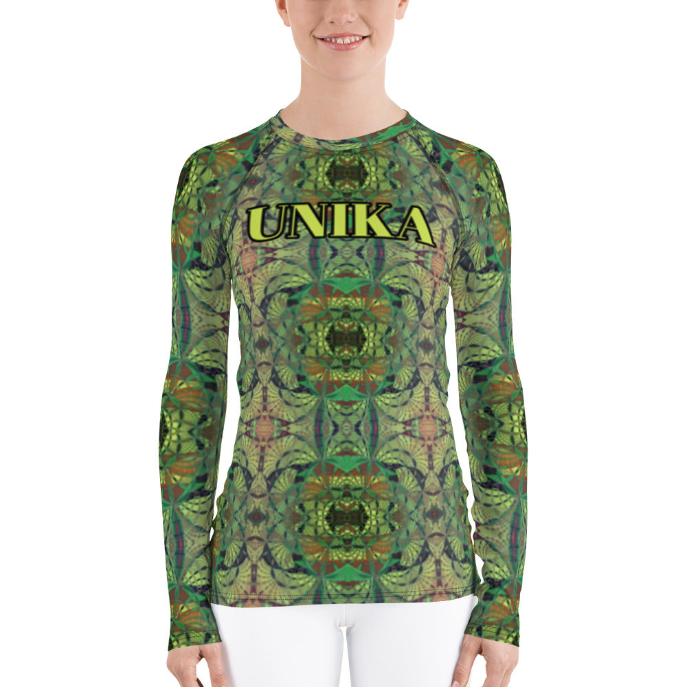 Women's Rash Guard in Eye Colors