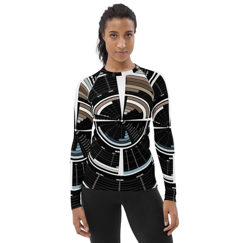 Women's Rash Guard in Eye Colors