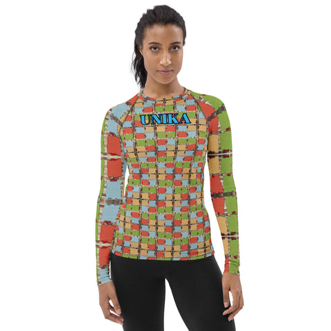 Women's Rash Guard in Eye Colors