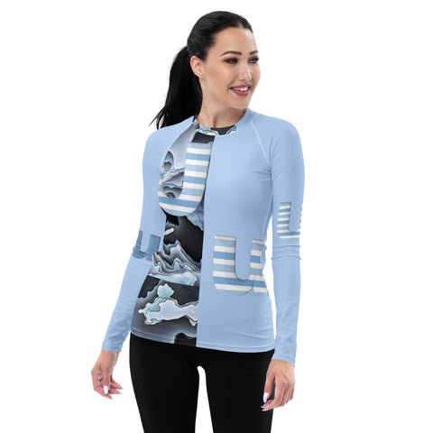 Women's Rash Guard in Eye Colors