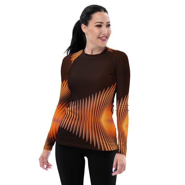 Women's Rash Guard in Eye Colors