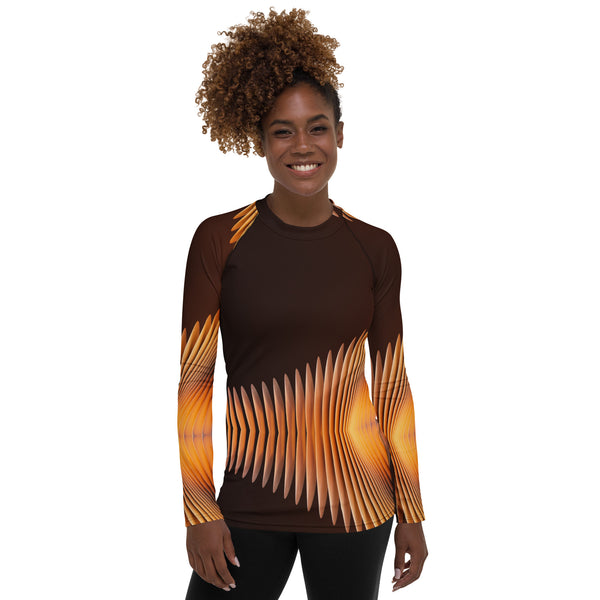 Women's Rash Guard in Eye Colors