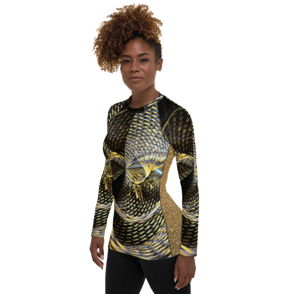 Women's Rash Guard in Eye Colors