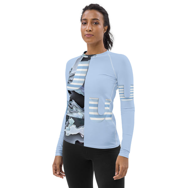 Women's Rash Guard in Eye Colors