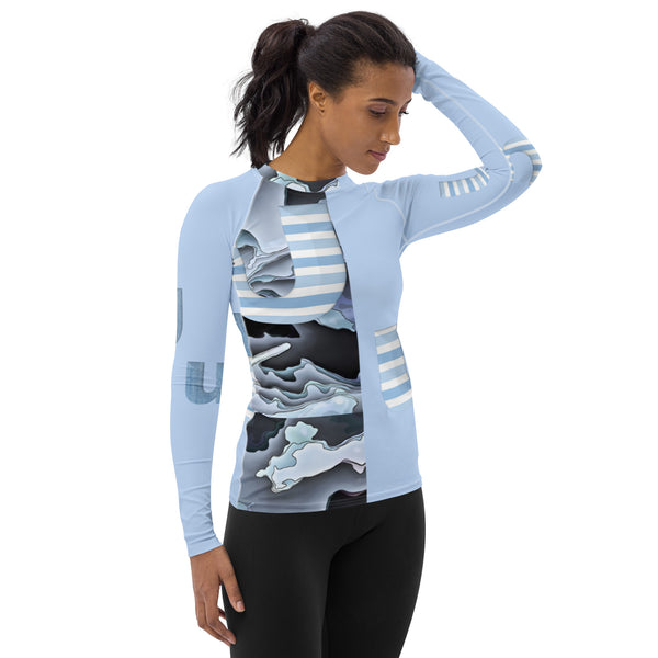 Women's Rash Guard in Eye Colors