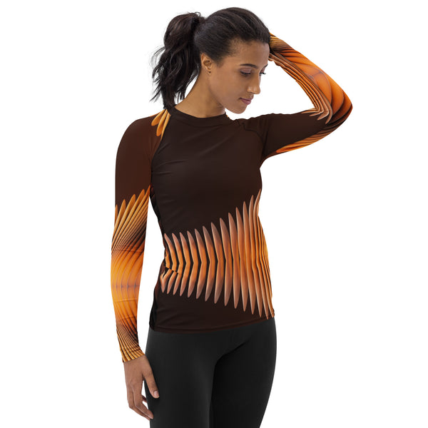 Women's Rash Guard in Eye Colors