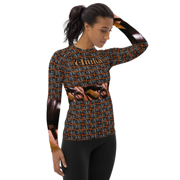 Women's Rash Guard in Eye Colors