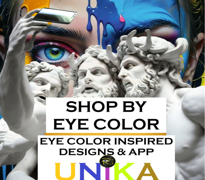 EYE COLOR INSPIRED DESIGNS - EYE COLOR ANALYZER - UNiKA